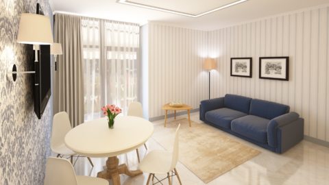 Кухня гостиная